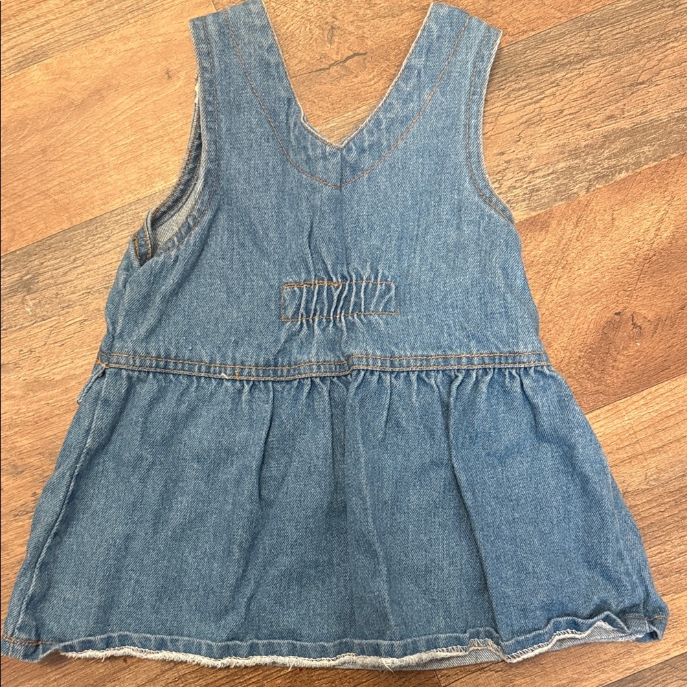 Vintage Denim Pooh Bear Dress - Picture 4 of 4